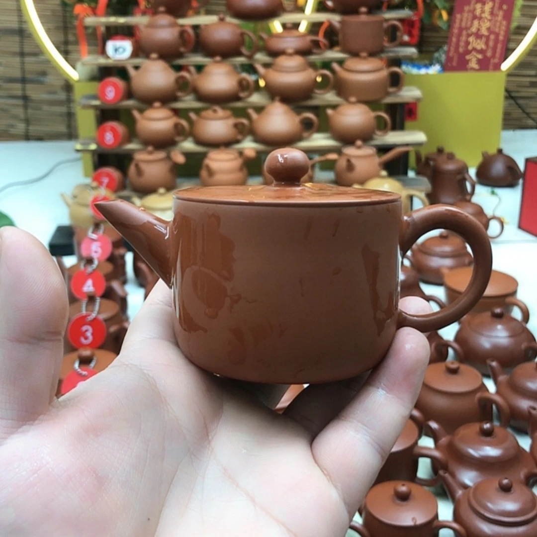 【闪购商品】朱泥茶壶迷**之超薄胎汉瓦150毫升