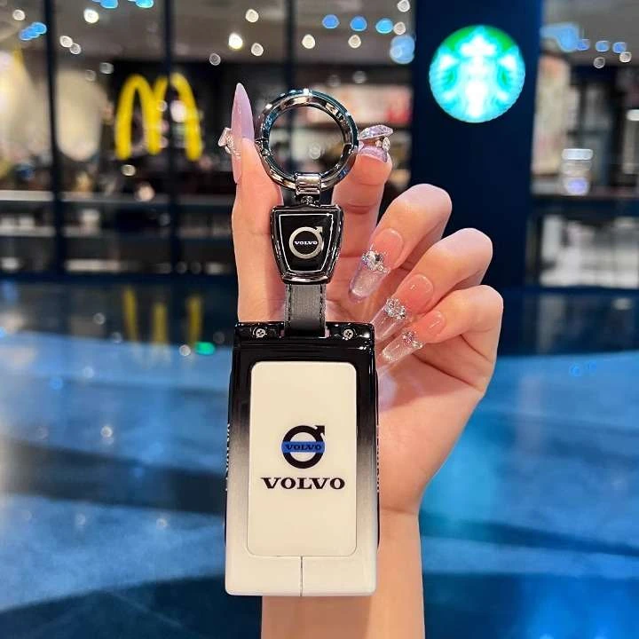 适用沃尔沃EX30钥匙套金属新款沃尔沃ex30汽车蓝牙遥控钥匙包扣壳