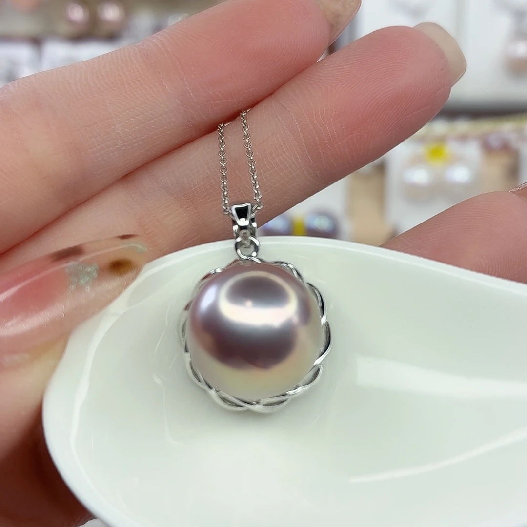 淡水珍珠颈饰合金