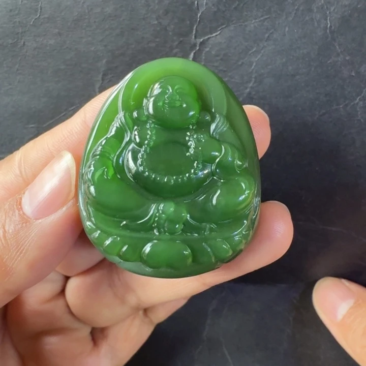 和田玉（碧玉）未镶嵌颈饰