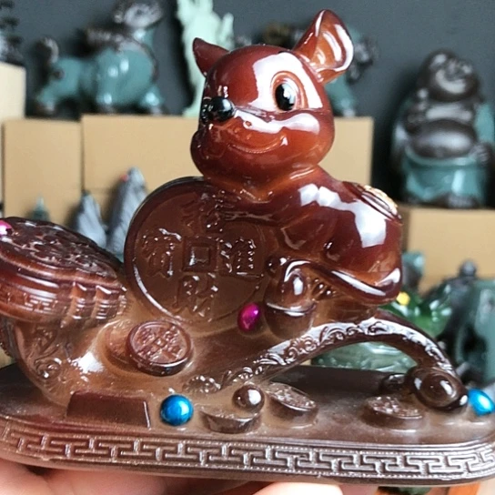 【闪购商品】变色茶宠如意鼠