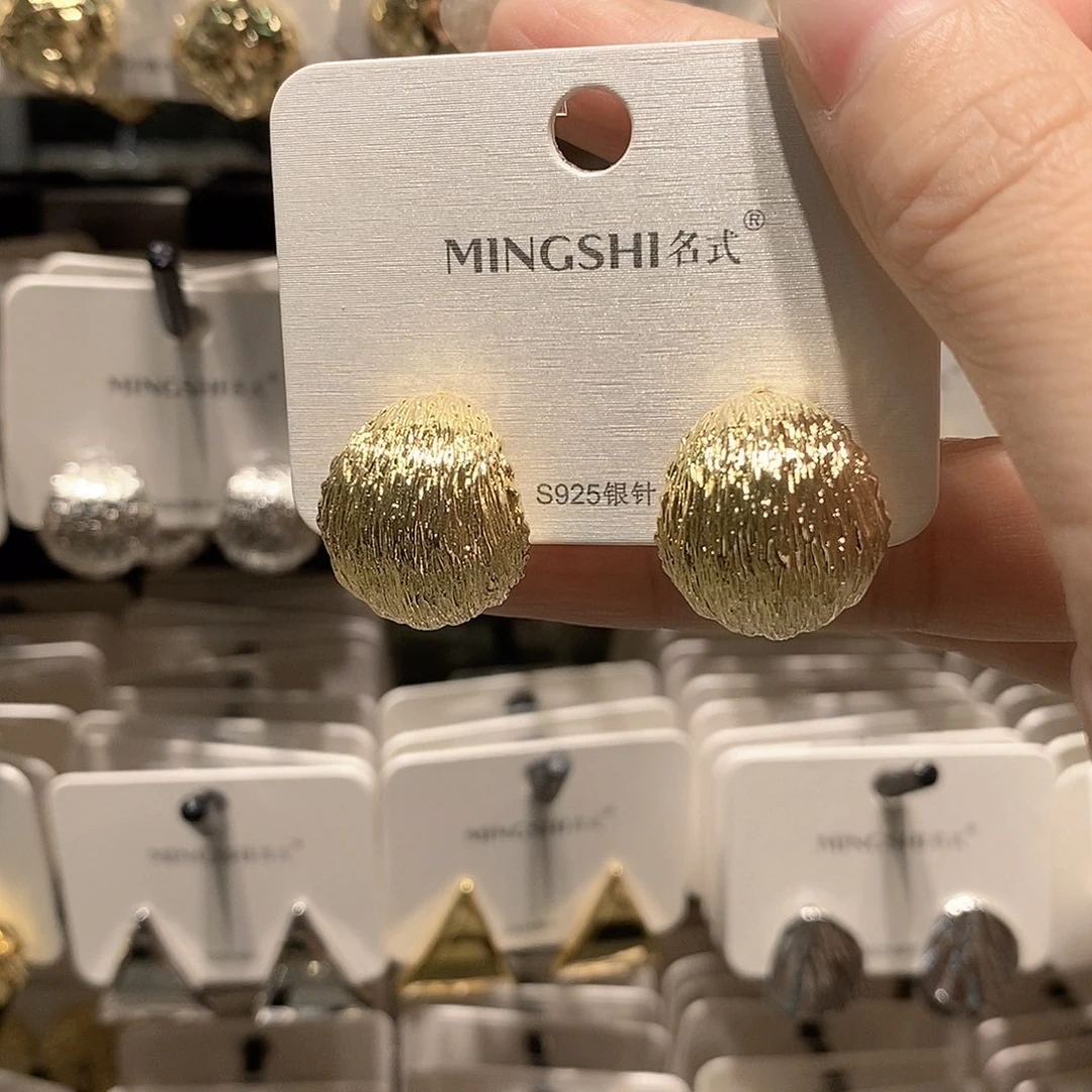 铜合金925银无燕盏金色