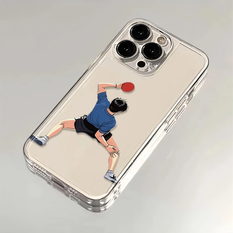 WCQ乒乓球适用苹果iPhone16promax14小米15华为70手机壳13太空MT