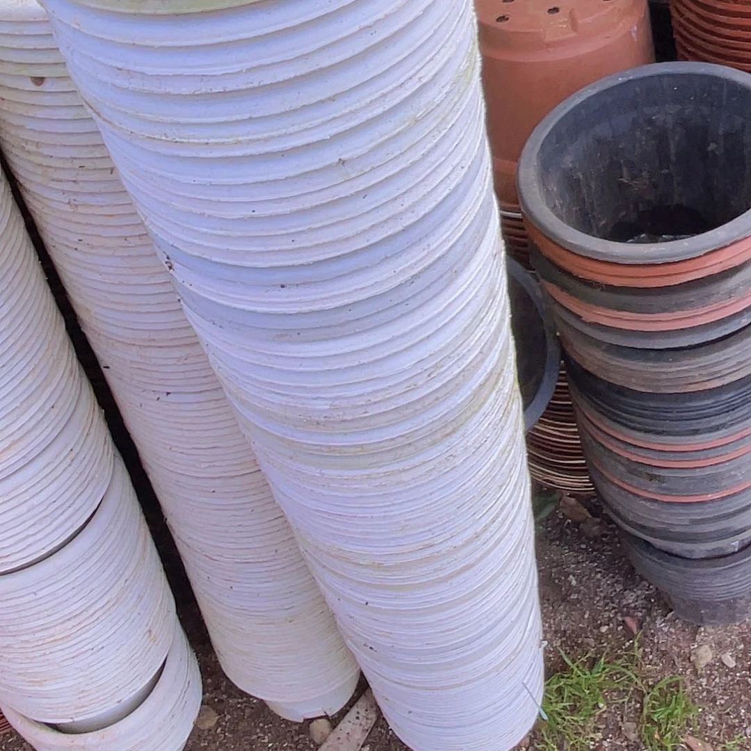 旧口径15高11白圆盆30个