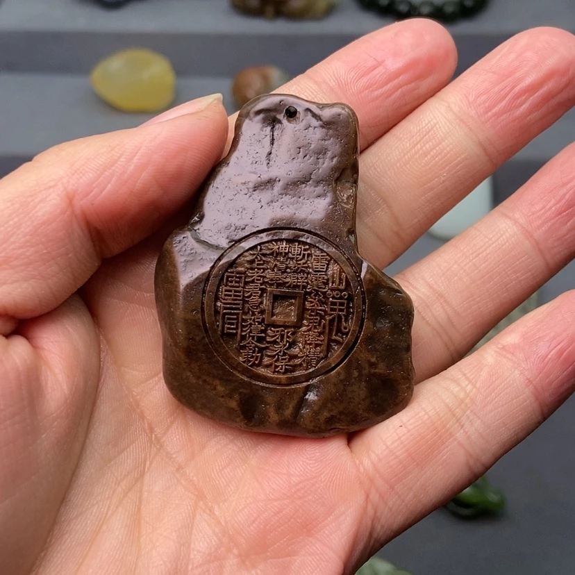 【闪购商品】和田玉颈饰未镶嵌猫****