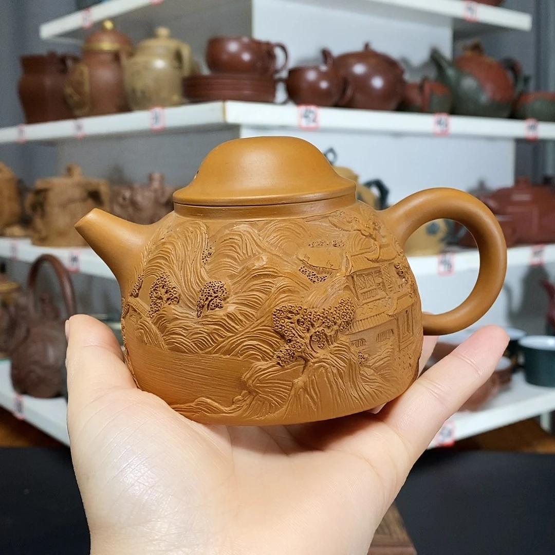 茶壶紫砂原矿紫砂壶