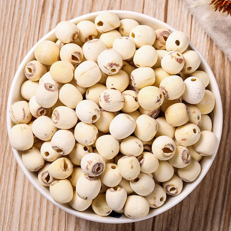 清香营养莲子干货500g去芯莲子磨皮带芯白莲子特产新鲜寸三莲包邮