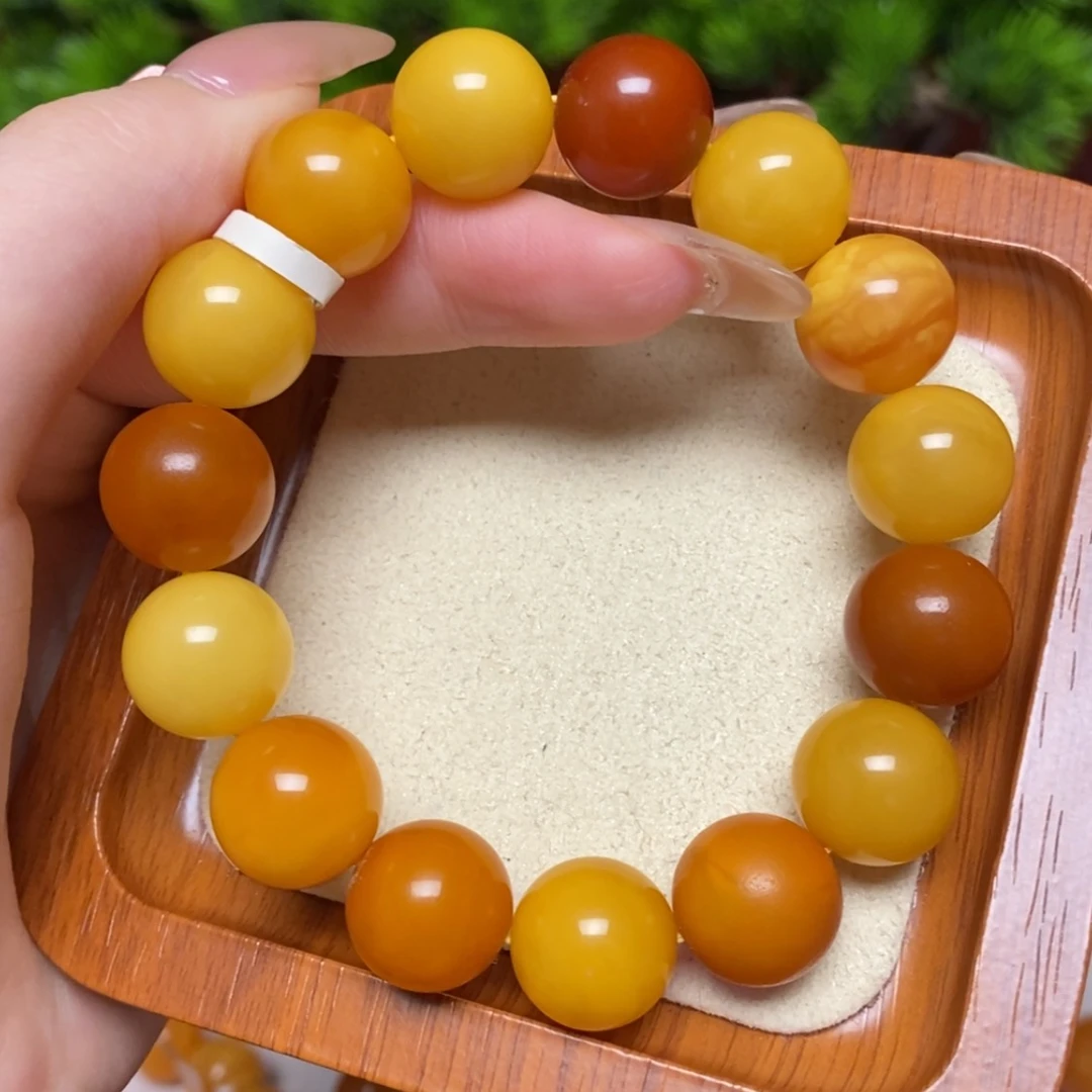 【闪购商品】未镶嵌蜜蜡手链手串