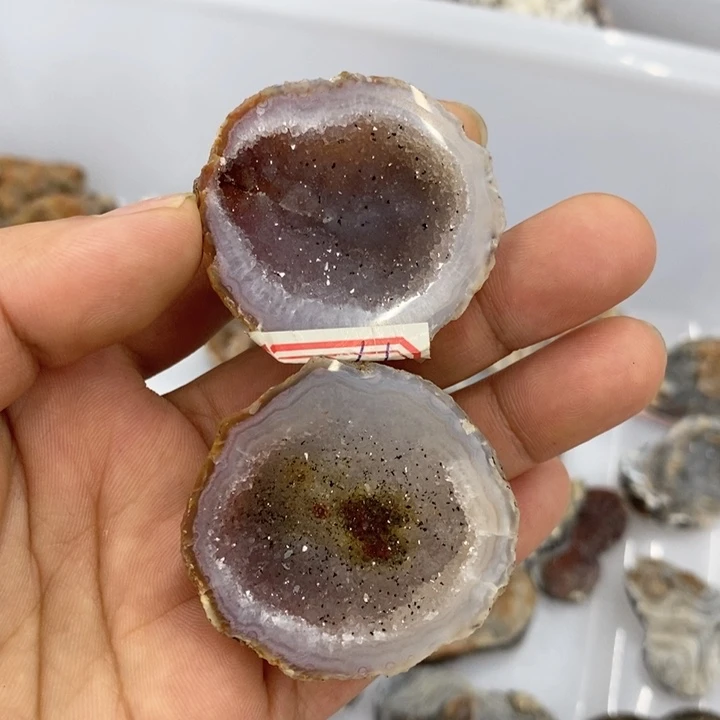 珠宝半成品紫晶未镶嵌