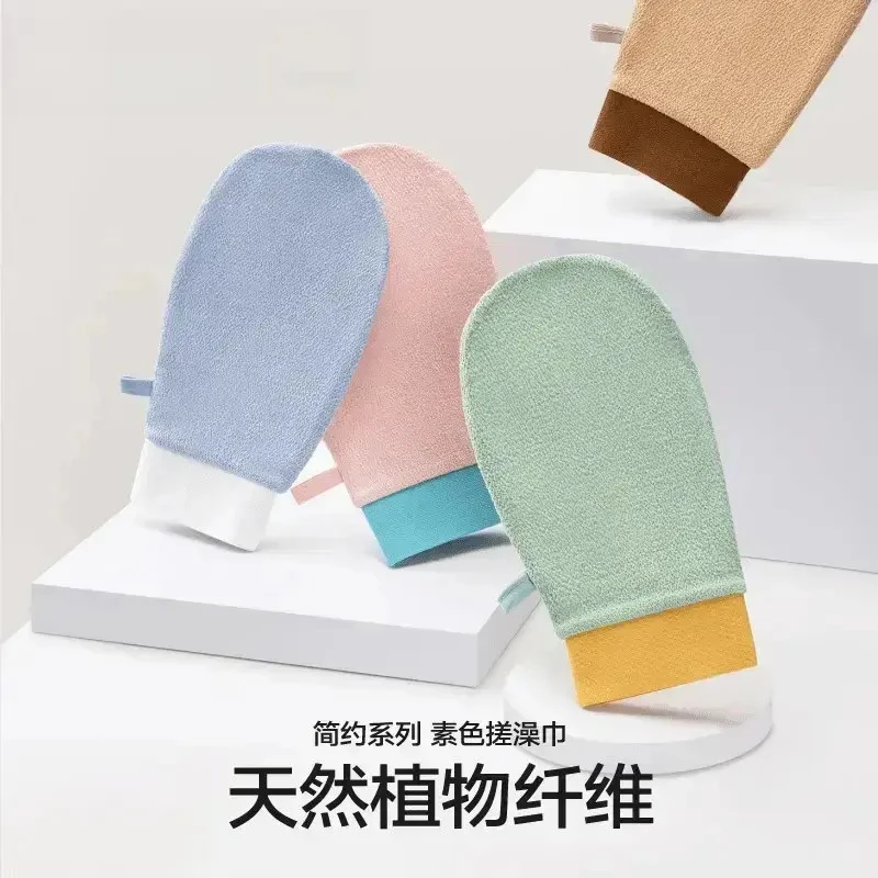 搓澡巾强力搓泥神器女士专用儿童洗澡巾不伤皮肤家用搓背手套