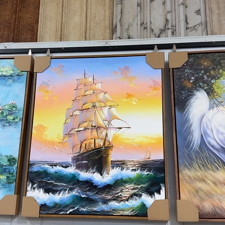 油画5060油画作品展作品展作品集