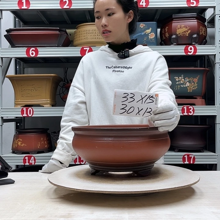 紫砂花盆紫砂花盆