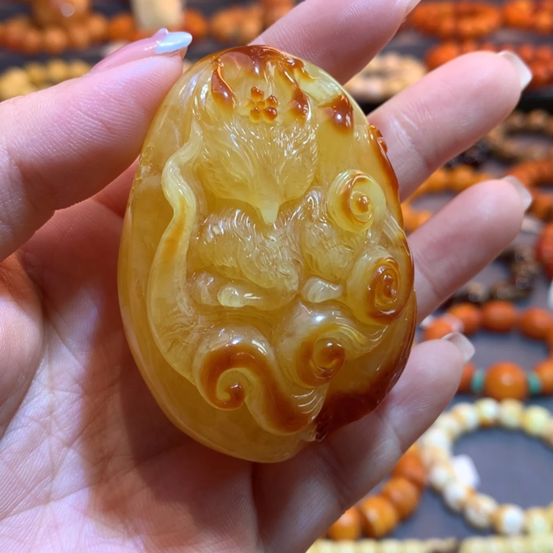 【闪购商品】未镶嵌吊坠(不含链)蜜蜡
