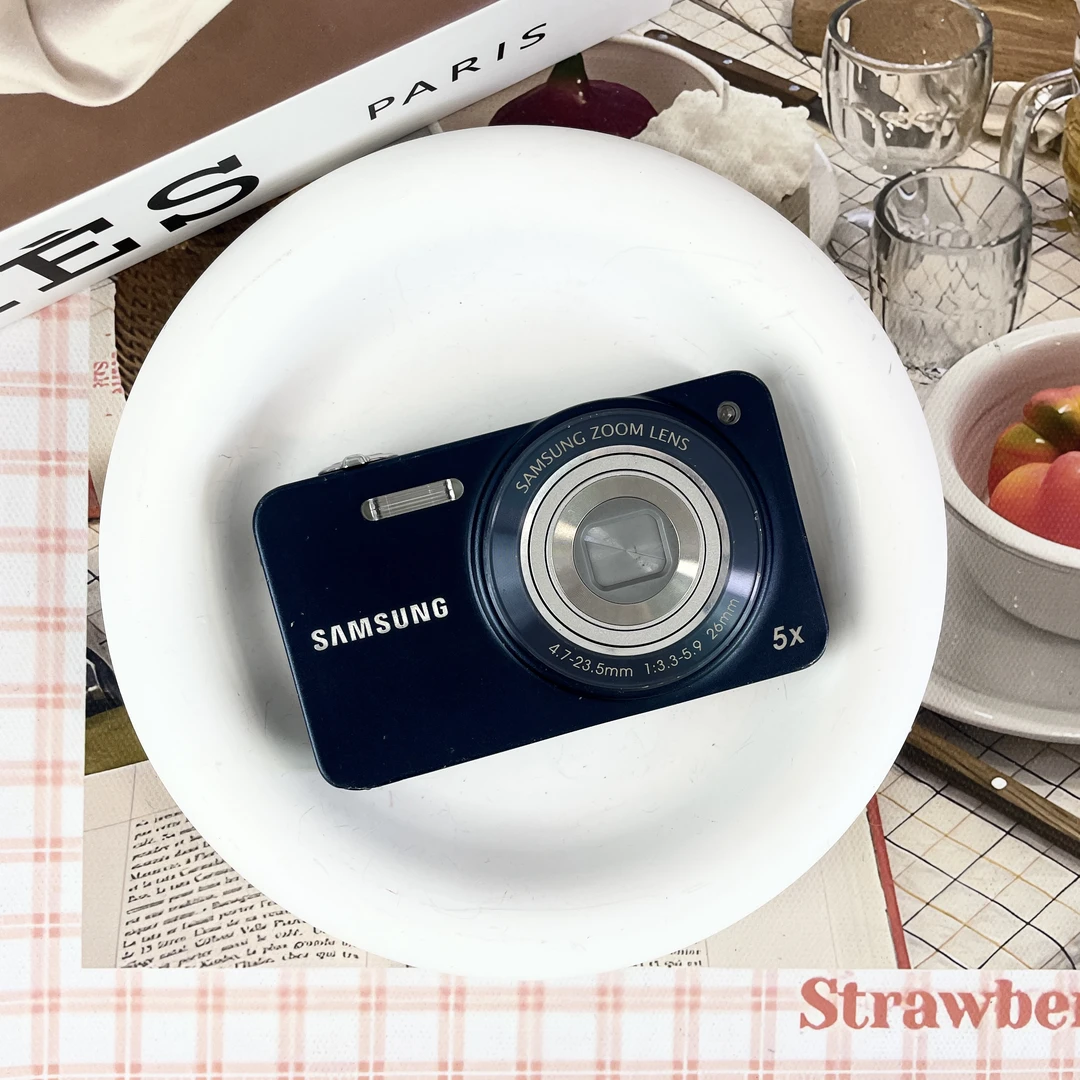 9新 Samsung/三星 st90蓝色 1420万像素5倍变焦 二手no退no换
