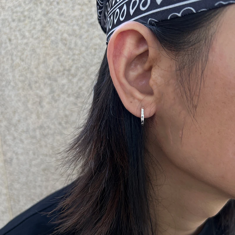 925银耳饰 卡家纯银不掉色耳钉养耳洞睡觉不用摘男女轻奢耳环小众