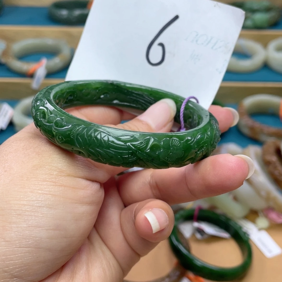 未镶嵌手镯和田玉圈口58