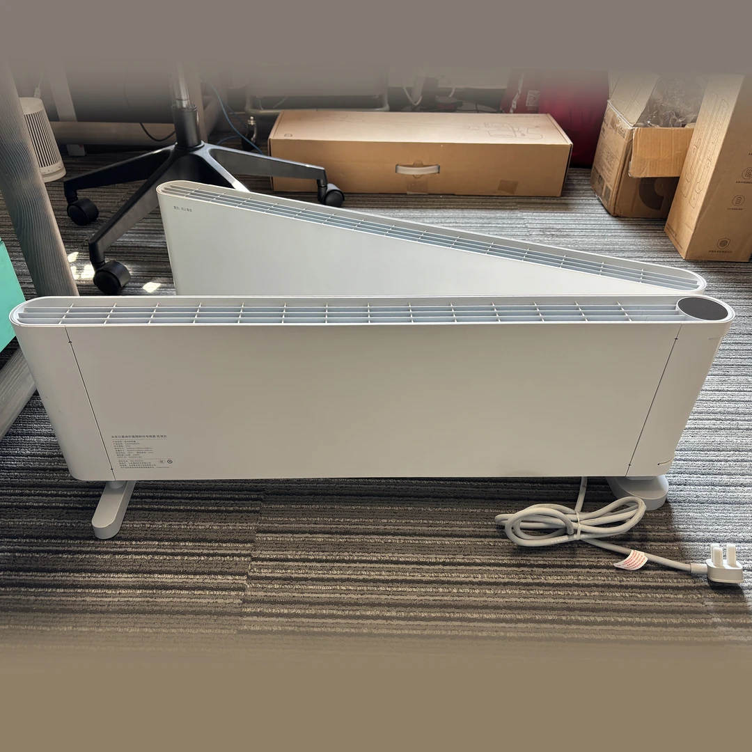 99新 MIJIA/米家 小米米家石墨烯折叠踢脚线电暖器超薄版有掉漆