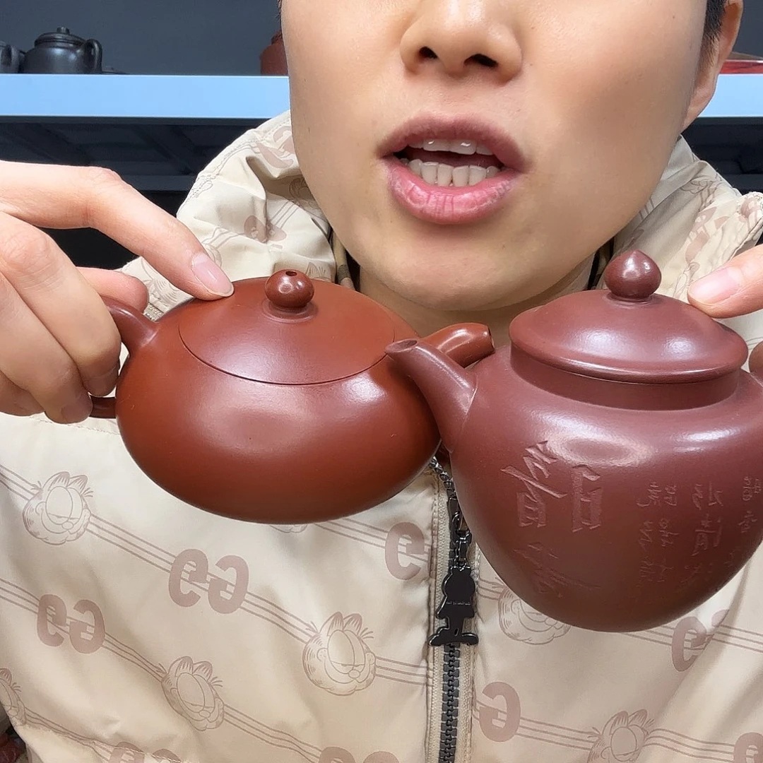 紫砂茶壶民间手艺人全手工制作