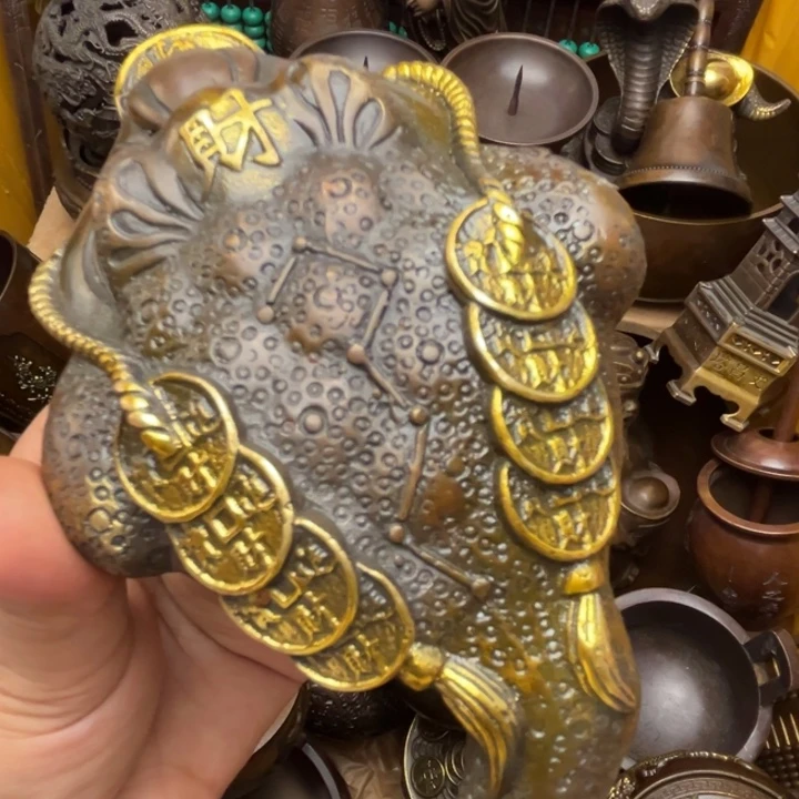 精美铜器摆件藏收