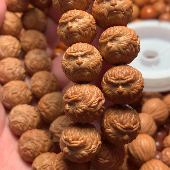 【闪购商品】猴头核桃手串二***气悟空