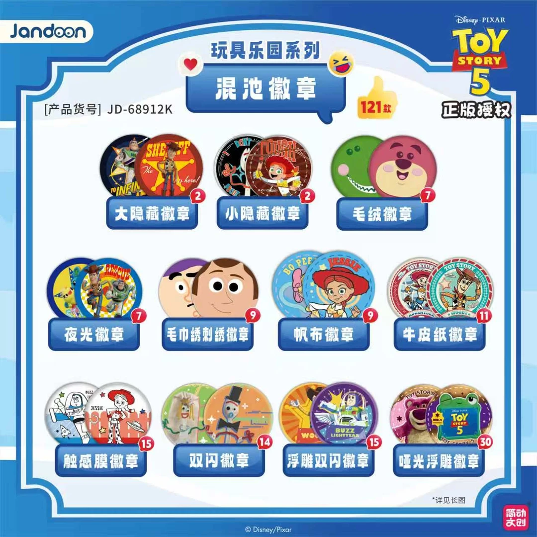 玩具总动员系列盲盒潮玩手办桌面摆件