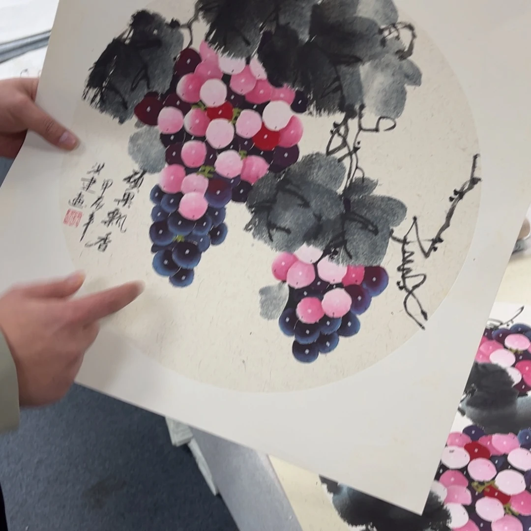 国画手绘画作品和绘画