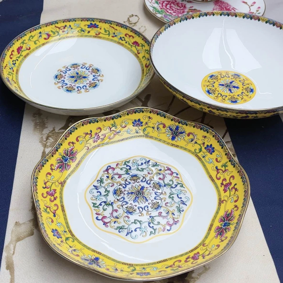 【闪购商品】珐琅8英寸4深，4花口，2锅盘。。。