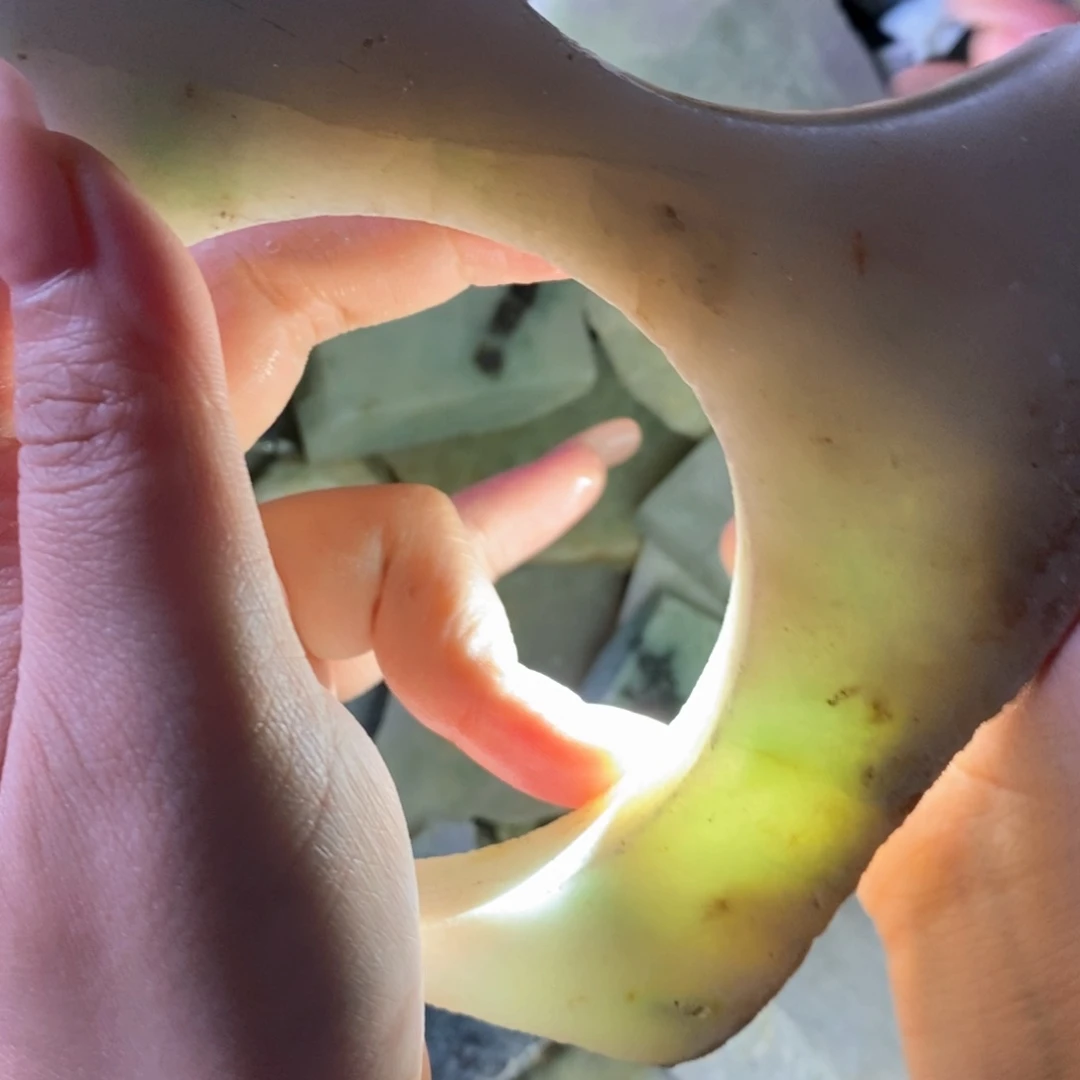颈饰未镶嵌翡翠天然翡翠