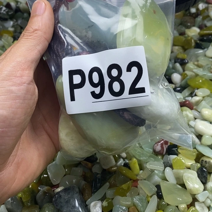 蛇纹石玉未镶嵌鱼缸石