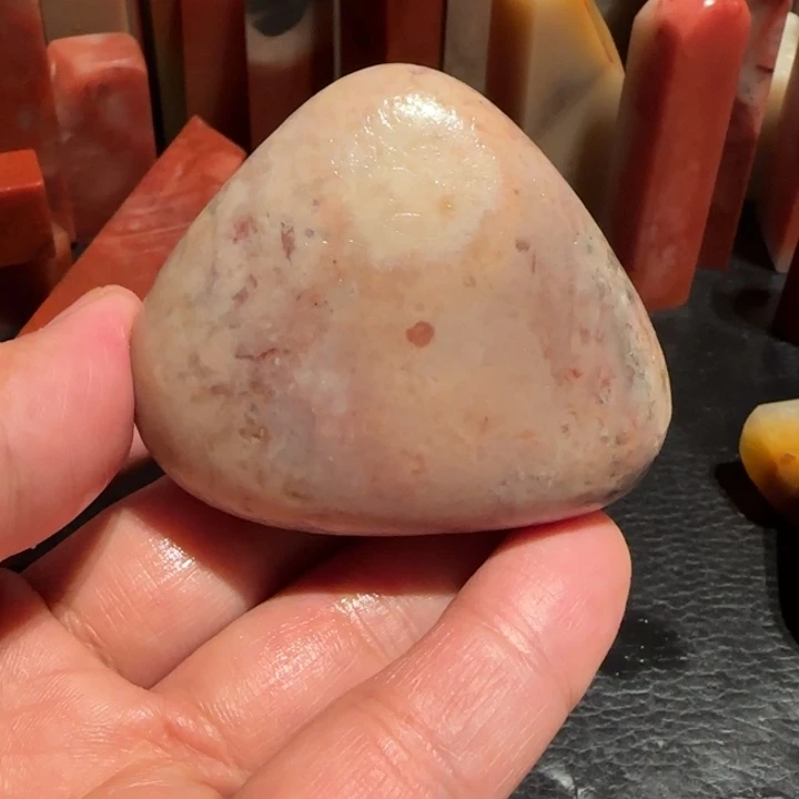 老挝石田黄原石，