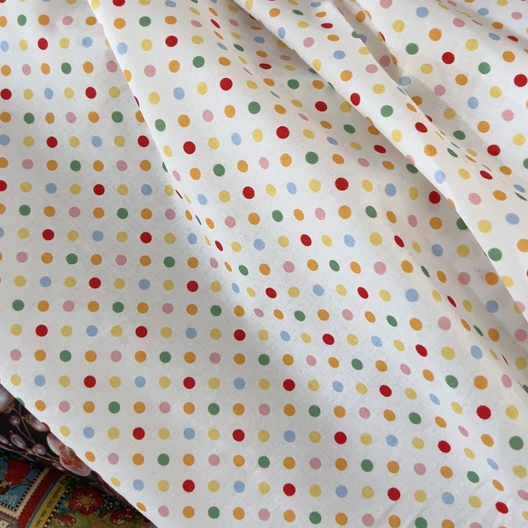 一米价纯棉平布1.1米宽果子布艺挂码机