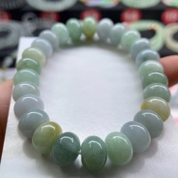 未镶嵌手链翡翠卡10.7