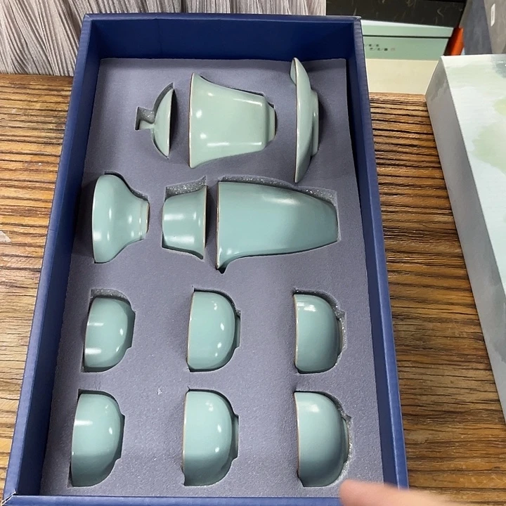 孤品茶具套装等。