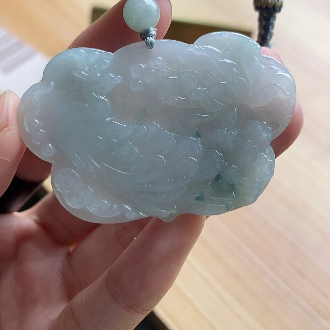 【闪购商品】颈饰未镶嵌翡翠天然缅甸A货翡翠