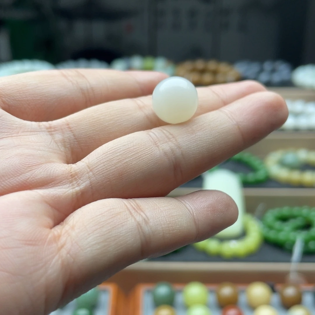 西***汐和田玉未镶嵌手链12