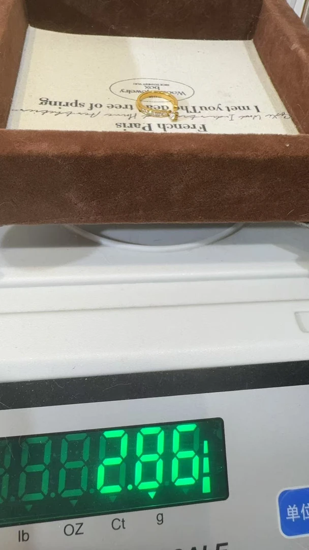 足金精品工艺戒指