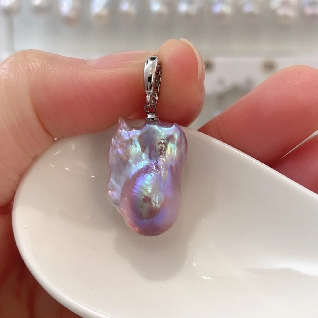 未镶嵌颈饰淡水珍珠