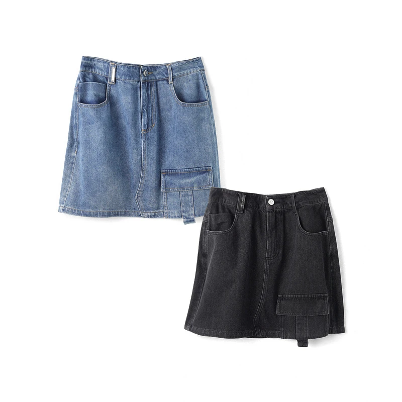 35728【B系列】牛仔半身裙B3BZ23061
