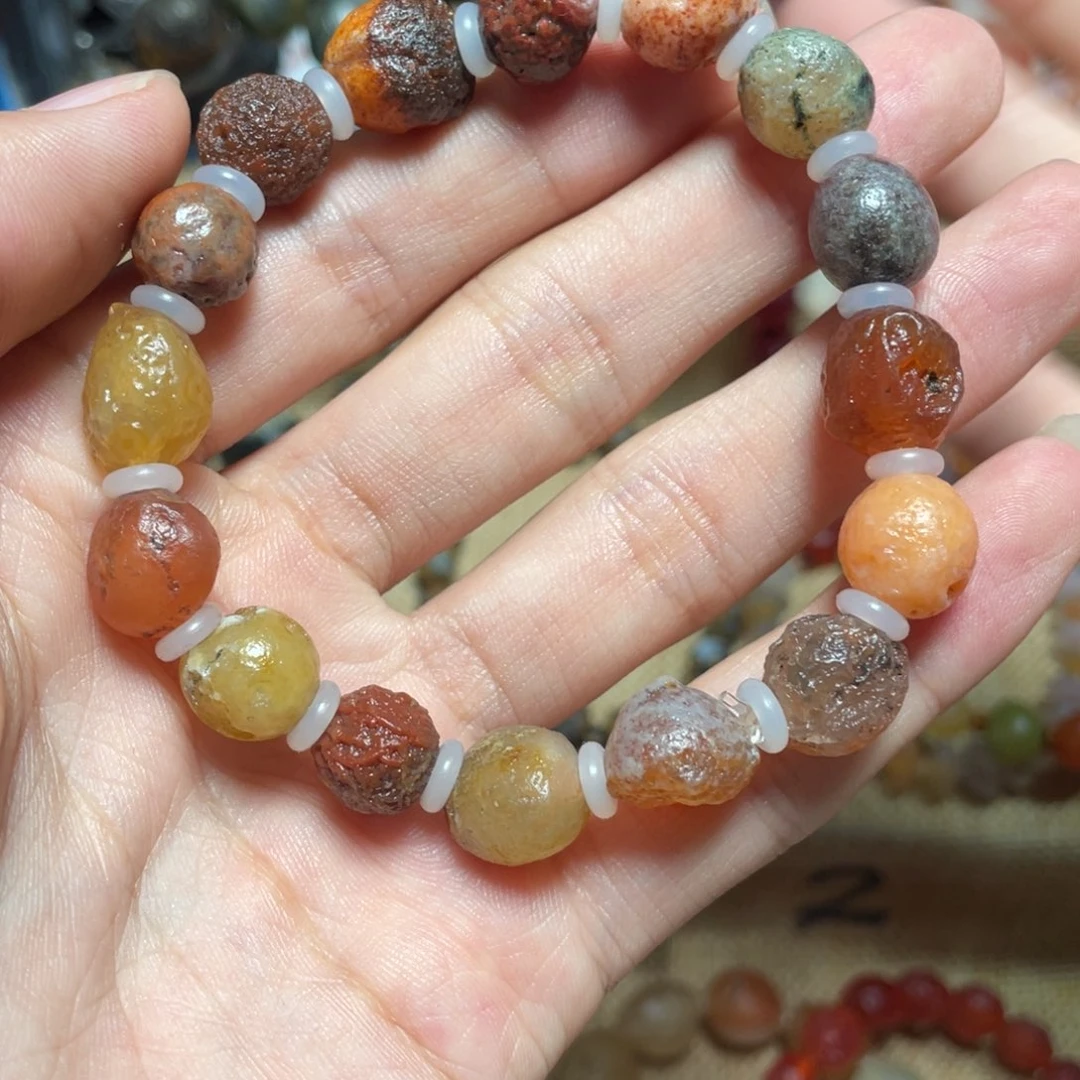 玛瑙/玉髓手链合金