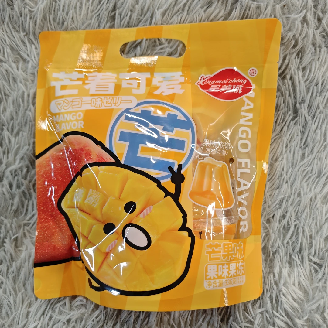 （5袋）芒着可爱果味果冻（芒果味）