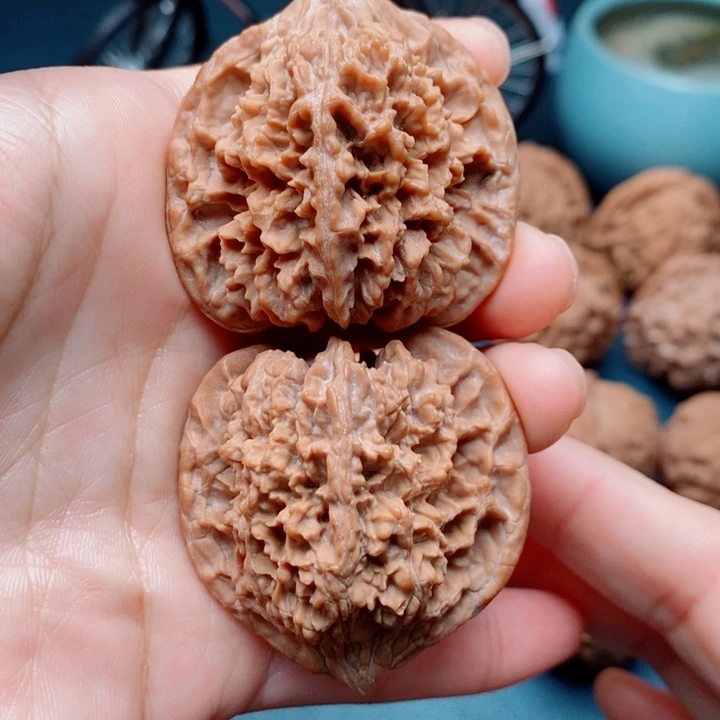 知***乐把件文玩核桃满天星42全品