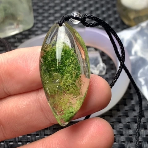 水晶颈饰未镶嵌微***K