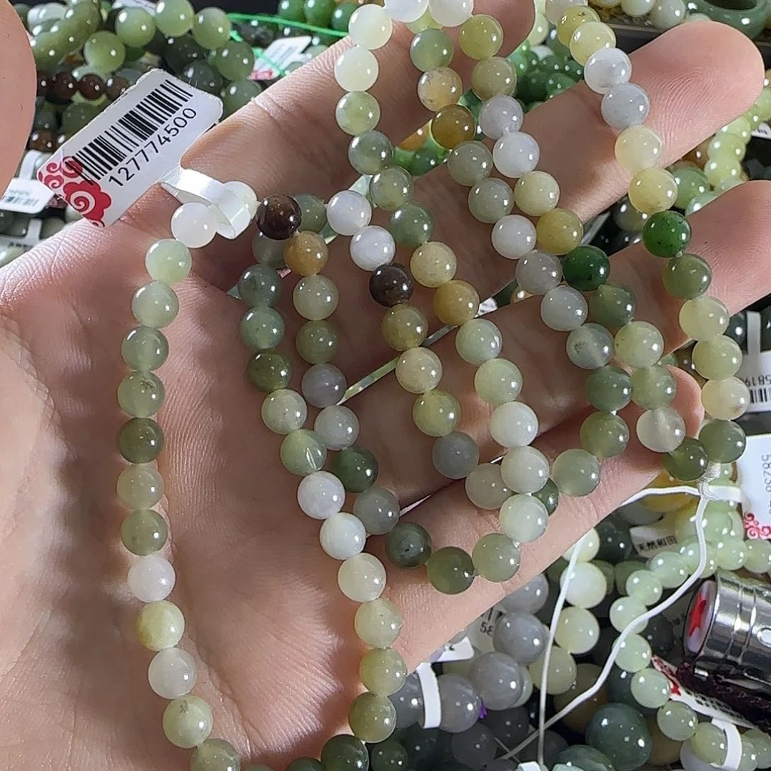 和田玉手链未镶嵌294