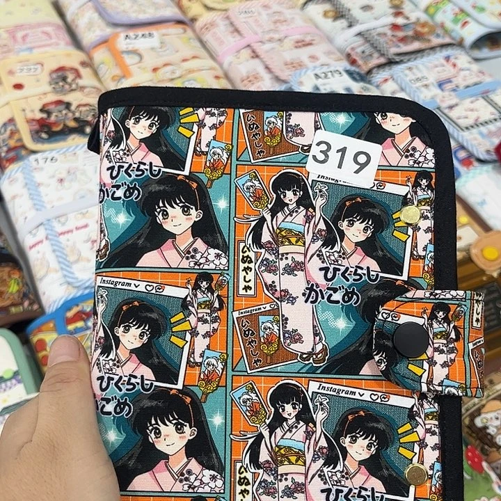 A6 双环布艺活页本外壳