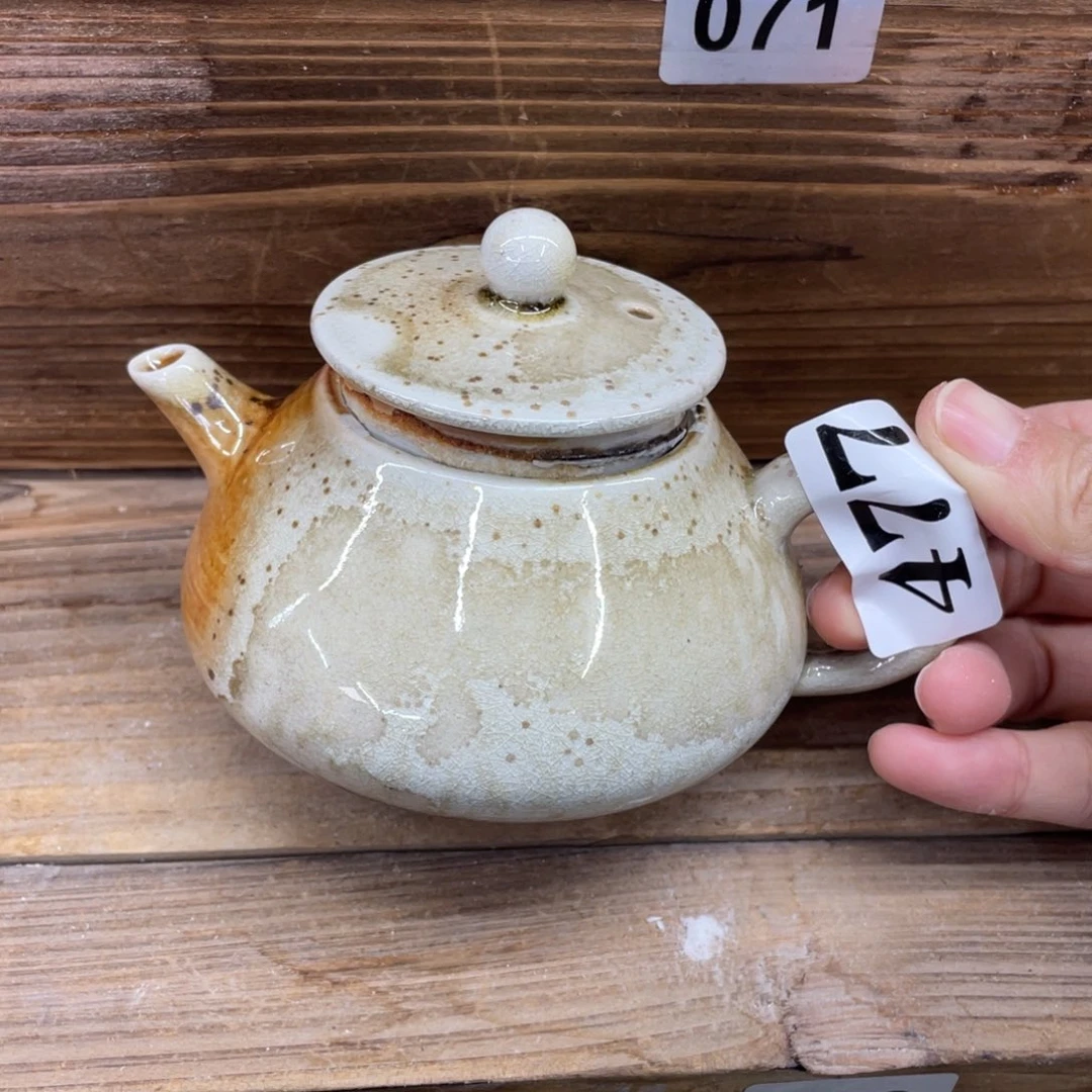 陶纯手工柴烧茶壶茶具