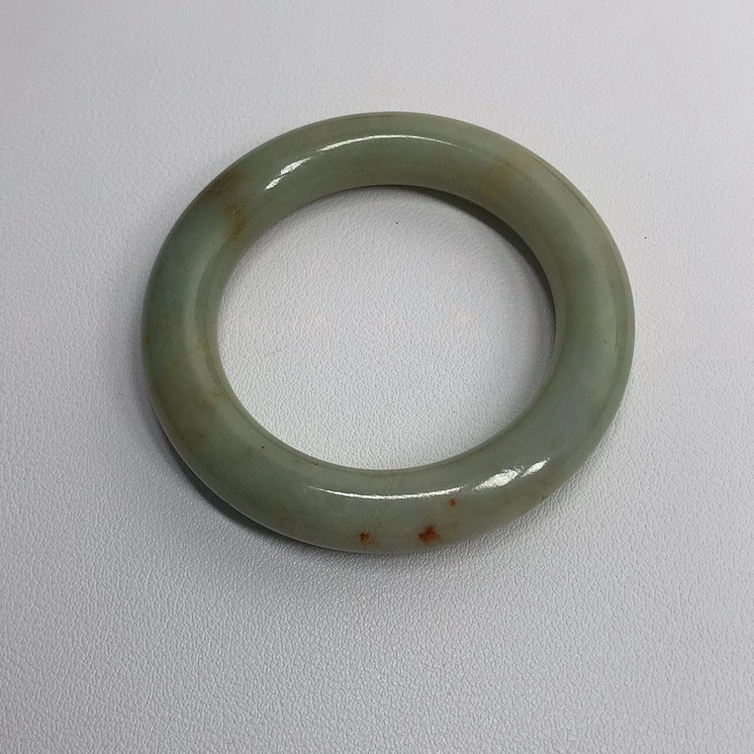 翡翠未镶嵌手镯圈口51