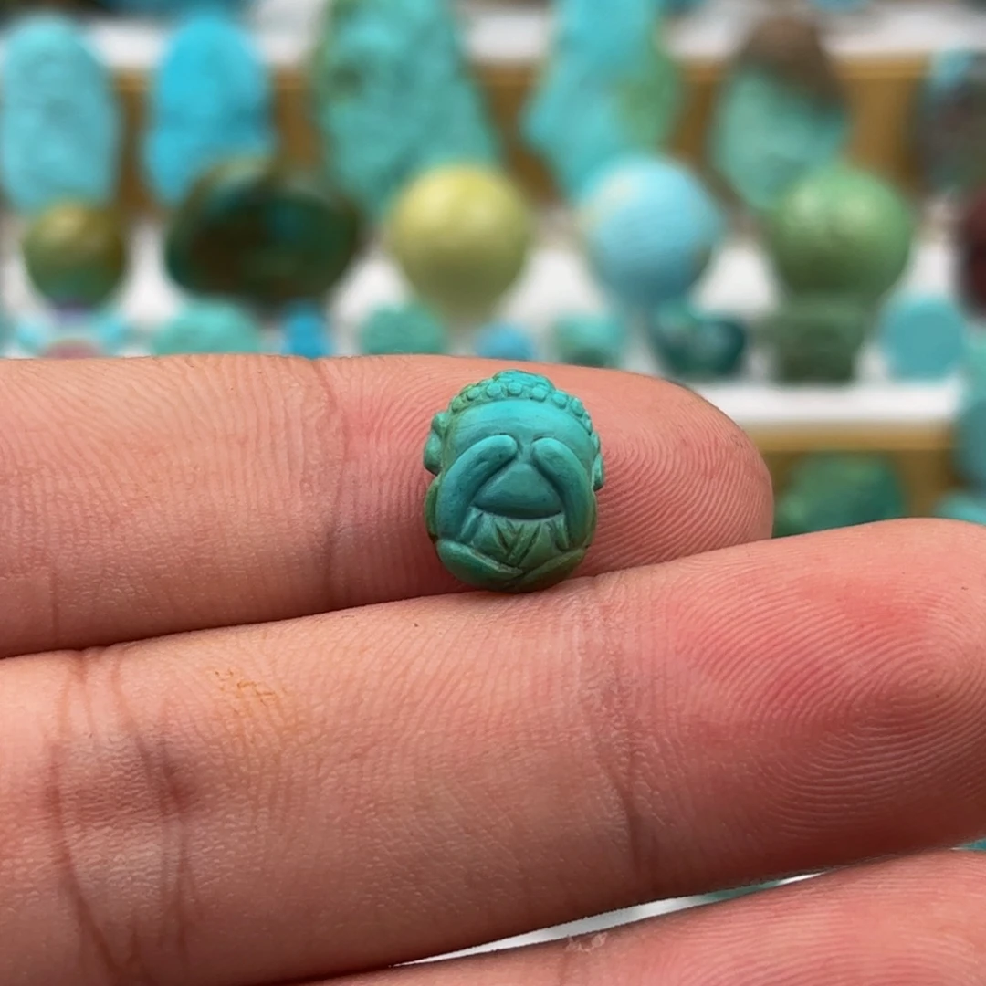 绿松石未镶嵌配饰