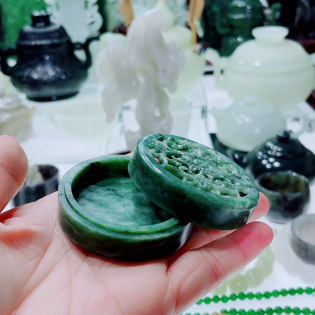 和田玉（碧玉）挂件未镶嵌