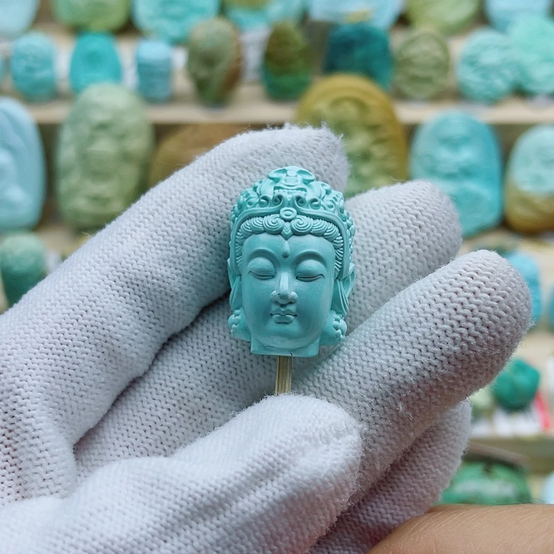 绿松石未镶嵌珠宝奇石