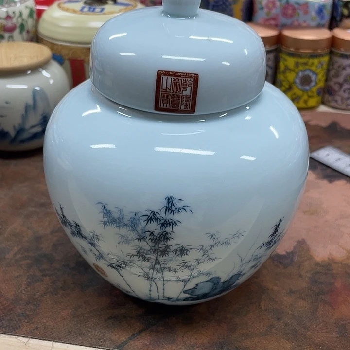 陶瓷罐茶叶罐密封罐储物罐